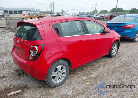 2013 Chevrolet Sonic Lt Auto из США, поврежденный, VIN 1G1JC6SHXD4188633